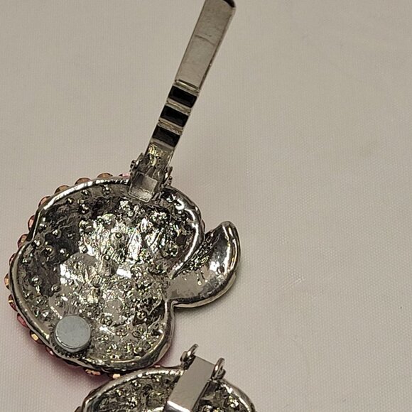 Girls Shiny Hair Clips Red and Pink Hair Clips Magnetic - Picture 6 of 13